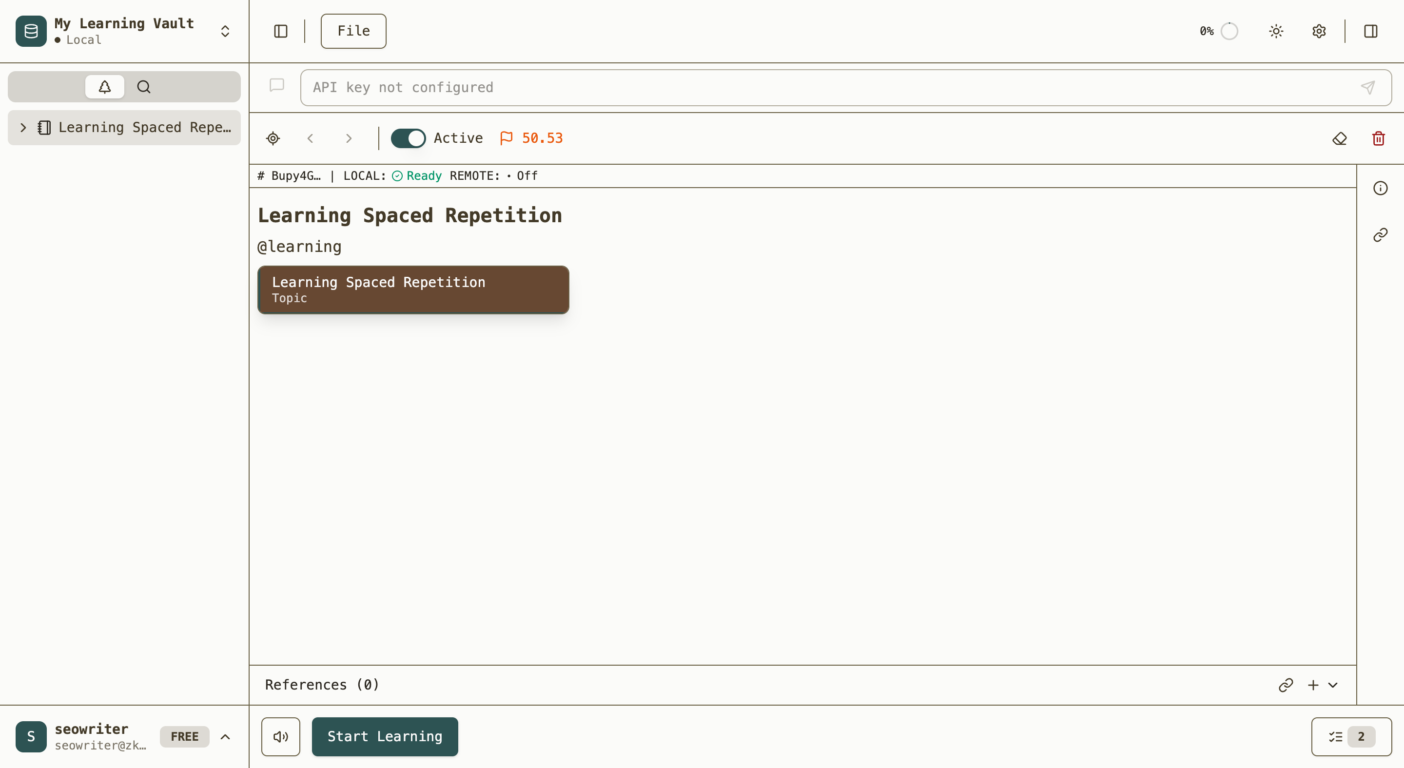 @ symbol search with results